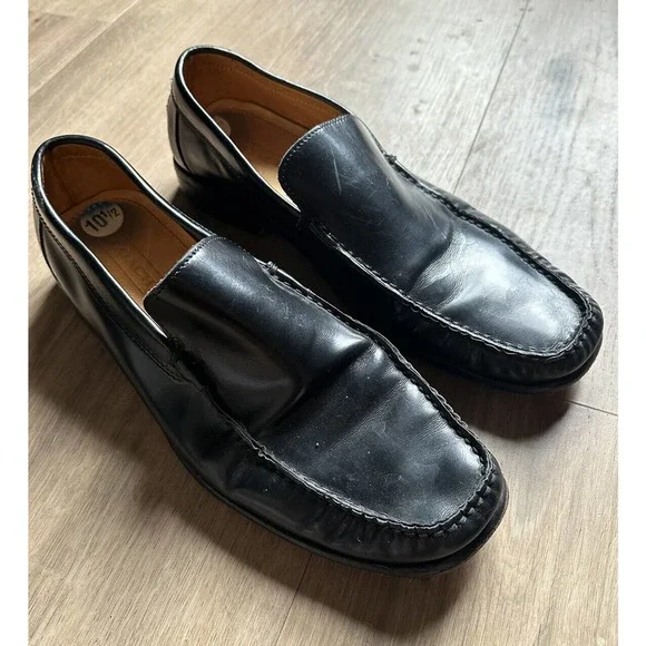 Coach | Shoes | Coacheric Black Leather Slip On Loafers  display picture 2